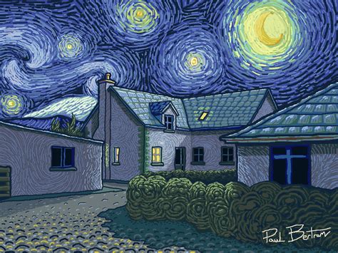 Starry Night By Paulbertram On Deviantart