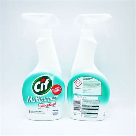 Cif Multi Purpose Bleach Spray 450ml Healthy Living Direct