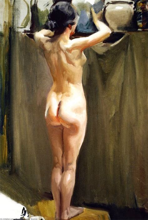 Oil Painting Replica Nude Woman 1910 By Joaquin Sorolla Y Bastida