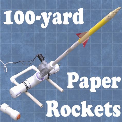 The system can launch up to 10 model rockets simultaneously, because launching 11 would just be ostentatious. 100 Yard Paper Rocket Launcher - BigDIYIdeas.com