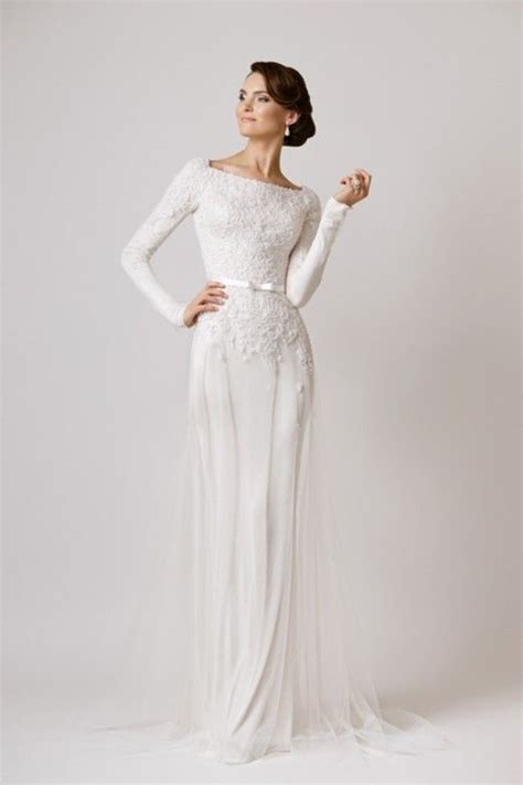 Whether you're planning a winter wedding, need a more conservative gown for your ceremony, or just love the look of dresses with sleeves, our long sleeve wedding dresses offer up timelessly elegant bridal style. 23 Winter Wedding Dresses that WOW | weddingsonline