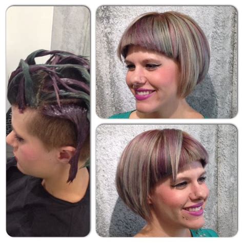 Randee Stylist And Educator Showing Of Her Pastels Done With Wella