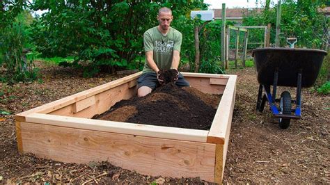 How To Build A Raised Bed Cheap And Easy Backyard Gardening Youtube