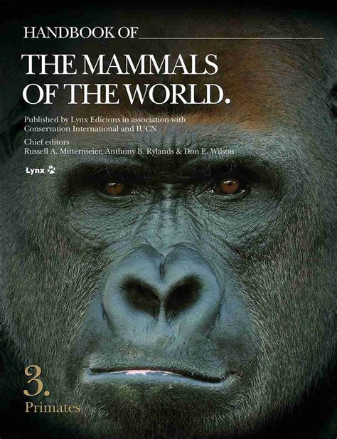 Handbook Of The Mammals Of The World Volume 3 Lynx Edicions