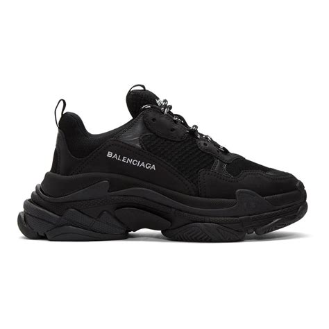 More than 949 products in stock. Lyst - Balenciaga Black Triple S Sneakers in Black for Men