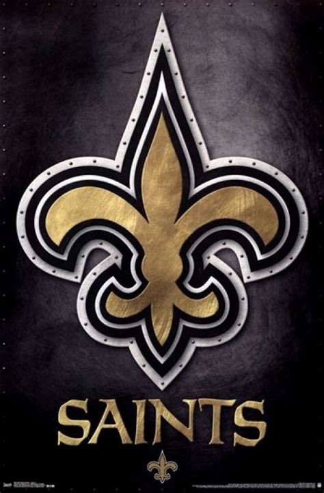 New Orleans Saints Logo 13 Poster Print 22 X 34 New Orleans