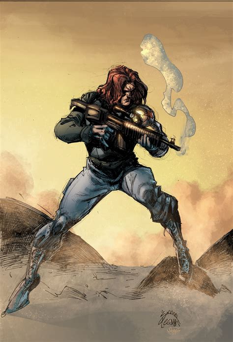 Artstation Winter Soldier Jeremiah Skipper Marvel Characters Art