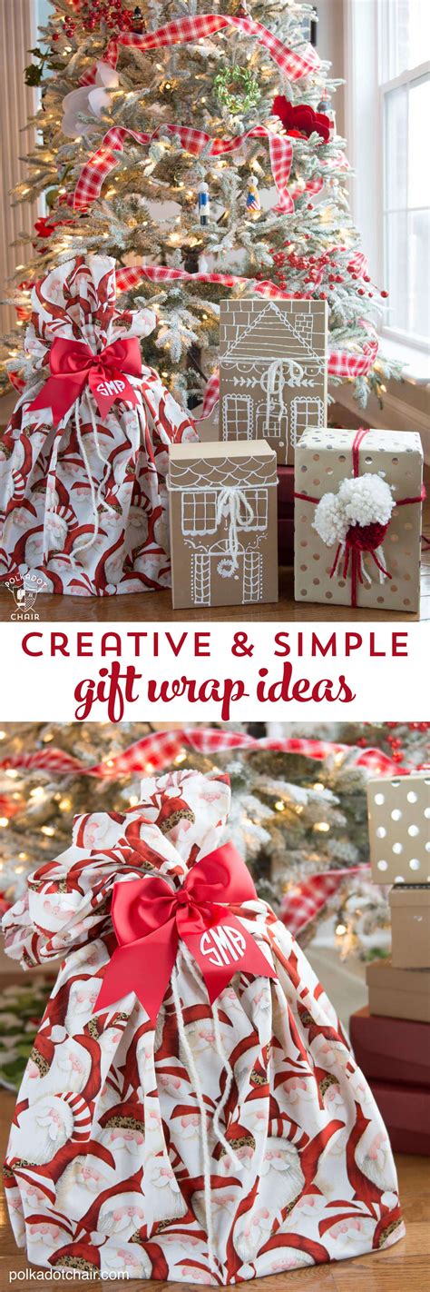If you're looking to gift something small. 3 Simple and Creative Gift Wrap Ideas - The Polka Dot Chair