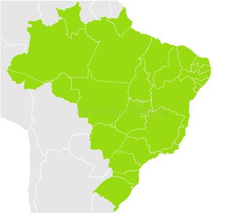 Map Brazil Stock Illustrations 25342 Map Brazil Stock Illustrations