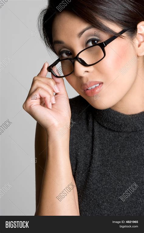 Asian Woman Wearing Image Photo Free Trial Bigstock