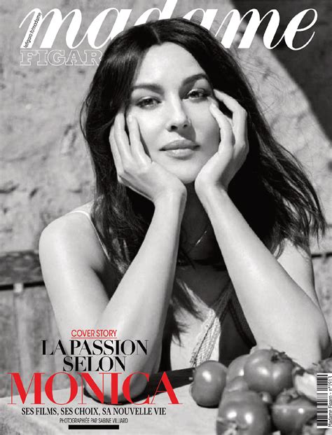 Monica Bellucci Covers Madame Figaro April 23rd 2021 By Sabine