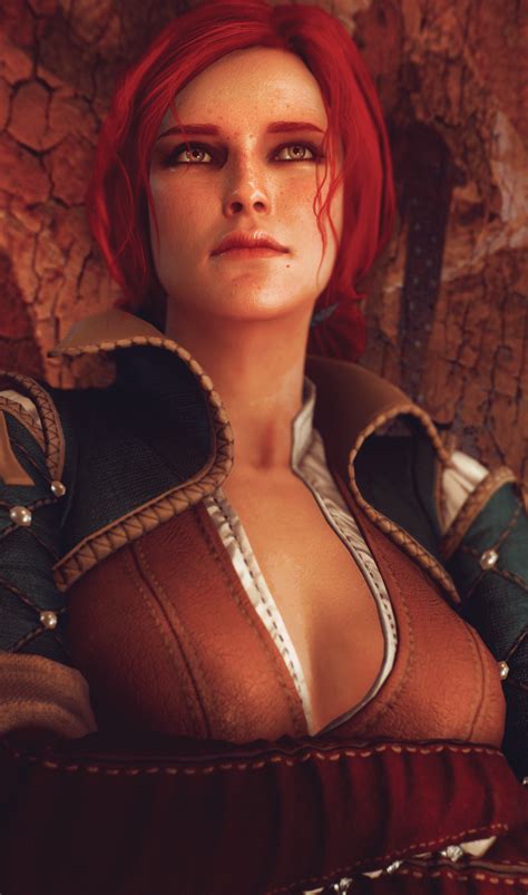 midhras shoots games the witcher triss merigold witcher triss