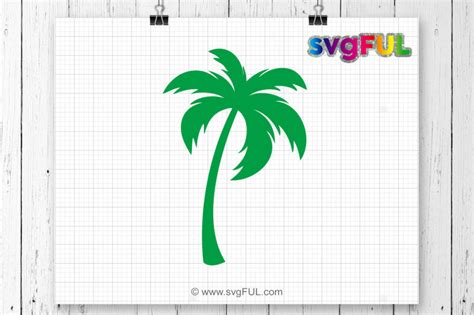 Free Palm Tree Svg, Palm Tree Monogram Svg, Tropical Tree Svg, Summer