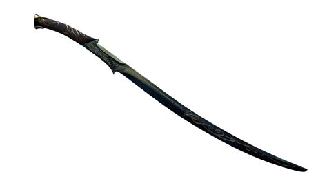 Elrondarwens Elvish Sword Hadhafang Blender