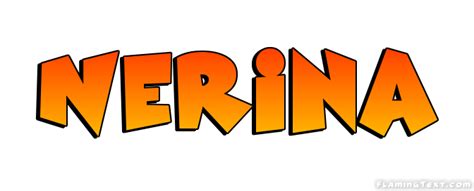 Nerina Logo Free Name Design Tool From Flaming Text