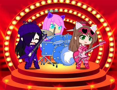 If My Girls Are In A Band Gacha Club By Arwenthecutewolfgirl On