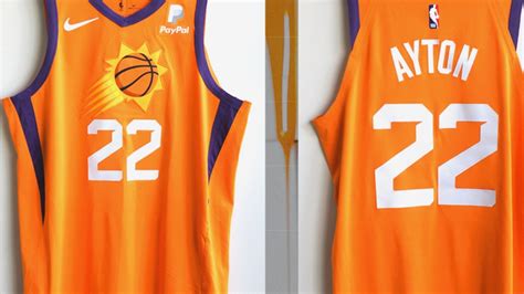 .black jersey phoenix suns jersey swingman fanatics version size s m l xl xxl xxxl player: Phoenix Suns unveil new orange alternate jersey | 12news.com