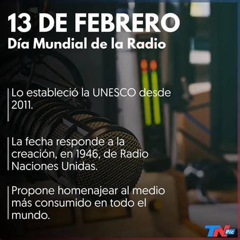 ¿por Qué Se Celebra El Día Mundial De La Radio Tn