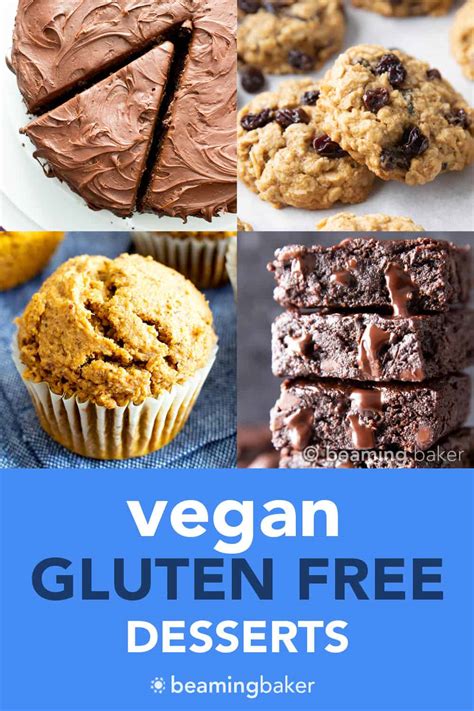 20 Best Vegan Gluten Free Desserts Beaming Baker