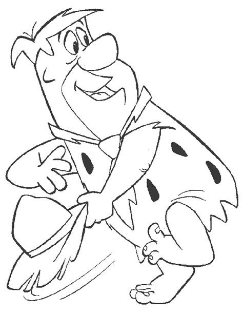 Flintstones Dibujos Animados Dibujos Para Colorear E Imprimir Gratis