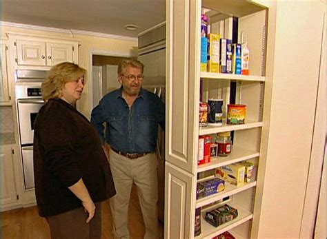 You need to push up in it with a small screwdriver or anything small enough to fit in the slot. Learn how to construct and install a built-in pantry ...