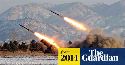 north korea fires four short range missiles north korea the guardian