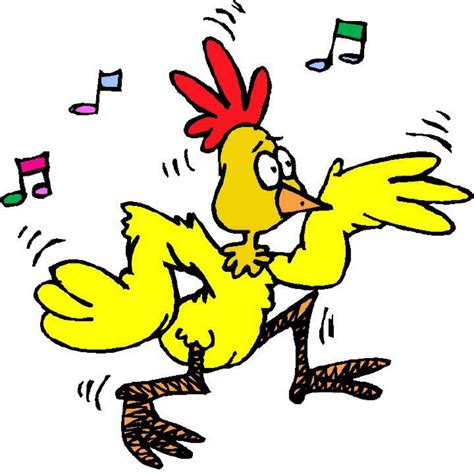 Funky Chicken Dancing Animated  Clipart Best Clipart Best