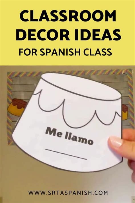 10 Bright And Colorful Spanish Classroom Bulletin Board Ideas Srta Spanish [video] [video