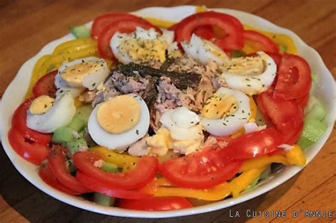 Pour l'été, les recettes de salades composées sont simples à faire mais gourmandes et rafraîchissantes. Recette Salade composée d'été - La cuisine familiale : Un ...