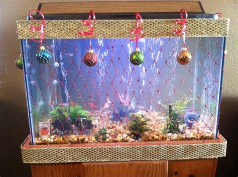 Christmas Fish Tank Christmas Lights Fish Tank Christmas