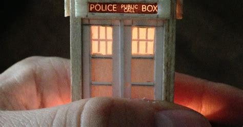 Doctor Who Scratch Built 28mm Tardis