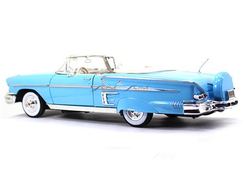 1958 Chevy Impala Convertible 118 Motormax Diecast Scale Model Car