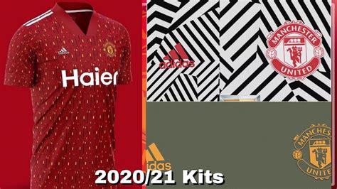 Manchester United 202021 Home Away And Third Kits Leaked Youtube