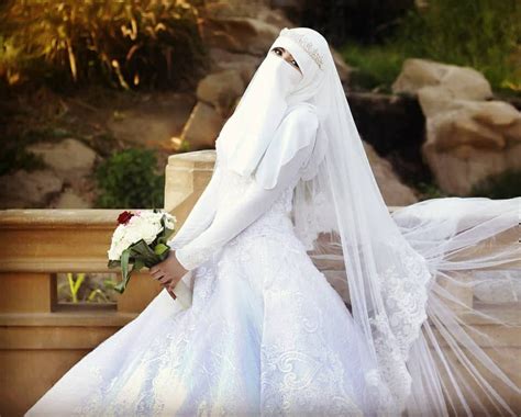 Muslim Fashion Hijab Fashion Niqab Bride Wedding Present Ideas Hijab Wedding Dresses Muslim