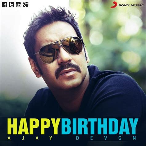 Ajay Devgns Birthday Celebration Happybdayto