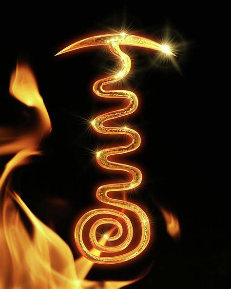 Tibetan Fire Serpent Digital Art By Enrique Cordero