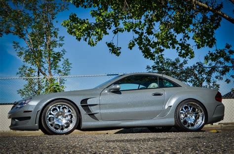 Widebody Mercedes Sl55 Amg By Zr Auto With Images Mercedes Sl55 Amg
