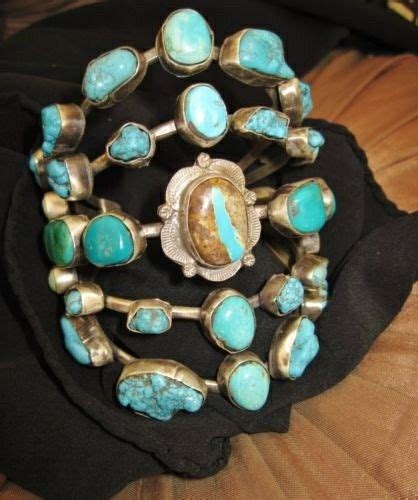 Navajo Lydia Begay Bracelet So So So Precious Turquoise Sterling