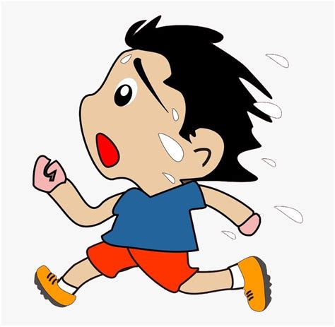 Cartoon Clip Art Running Animated Running Man Png Free Transparent