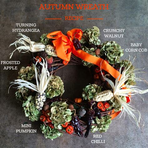 Autumn Wreath Amanda Austin Flowers Blog