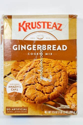 1 Krusteaz Gingerbread Cookie Mix 175 Ounce Taped 03232024