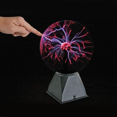 Plasma Ball Lamp Light Touching Sensitive Nebula Sphere Globe Novelty Toy Jdh99 In Novelty