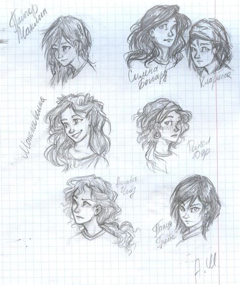 How To Draw Percy Jackson Characters Lovelylady21 Project365for2009