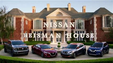 Nissan Tv Commercial Heisman House First Check Featuring Baker Mayfield Gino Torretta T1