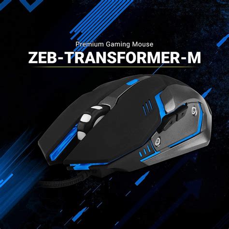 Zebronics Zeb Transformer M Gaming Mouse Ga Computers