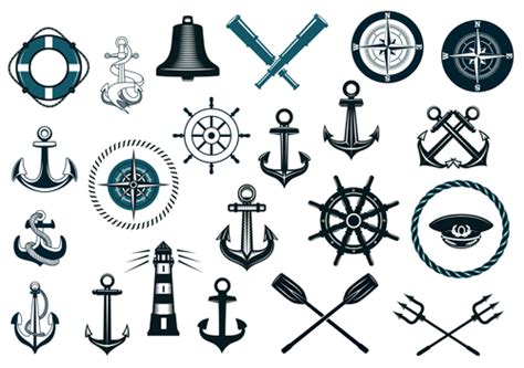 nautical elements vector pack 02 welovesolo