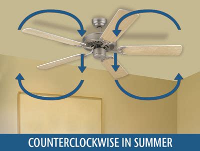 The reason for this switch is so that the direction of rotation can be changed along. Ceiling fan - Maximise comfort and energy savings