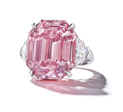 The Pink Legacy A Sensational Coloured Diamond Ring Christies