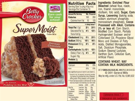 1 tub duncan hines classic to make the cake: betty crocker chocolate cake mix directions
