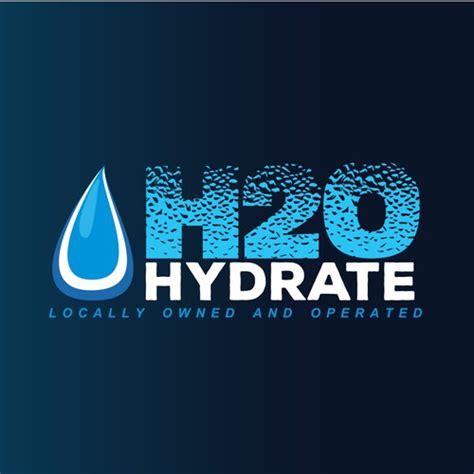 New Business Logo For H2o Hydrate Logo And Brand Identity Pack Contest